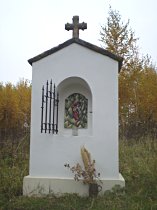 Kapelle am alten Weg nach Deštná - November 2007