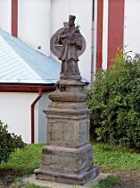 Statue des hl. Johann v. Nepomuk - 29.8.2004