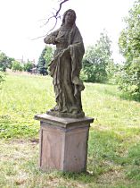 Restaurierte Statue der Jungfrau Maria - 28.5.2003