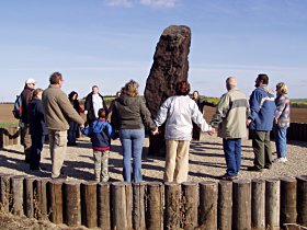 Menhir u Klobuk - keltské obřady
