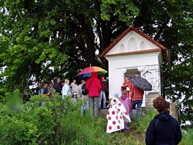 Svěcení Schröterovy kaple u Brniště