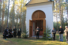 Kaple sv. Huberta, sv. Eustacha a sv. Jiljí u Borečku