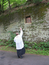 Svěcení obrázku sv. Kryštofa u Tubože, 28. července 2012