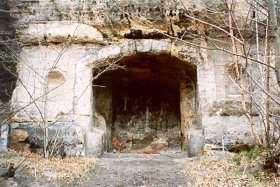 Kamenický Šenov, křížová cesta u koupaliště