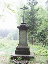 Kamenický Šenov, kříž pod Šenovským vrchem