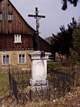 Horní Prysk, kříž u domu č.p. 79