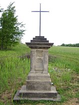 Starý Šidlov, kříž u silnice do Svojkova